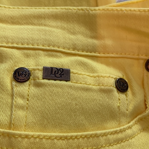 NWT DG2 Skinny Yellow Denim - Picture 5 of 7